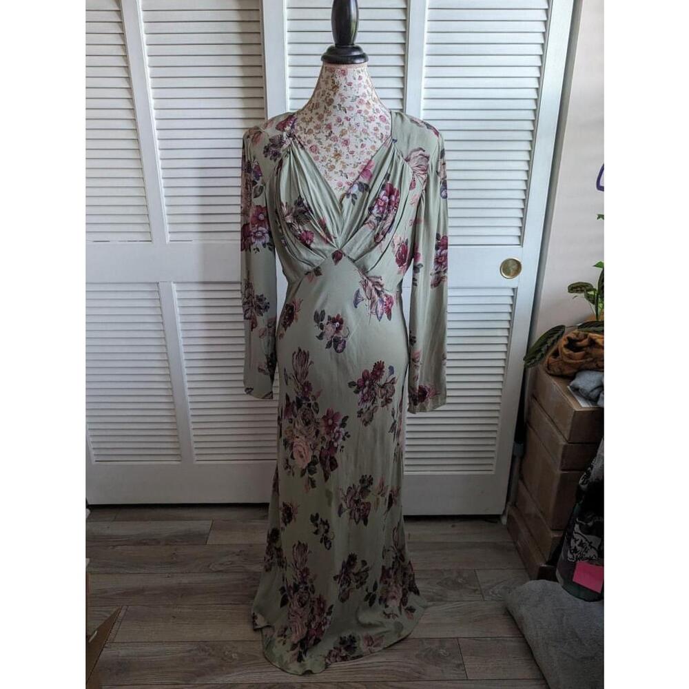 Vintage Carole Little maxi dress